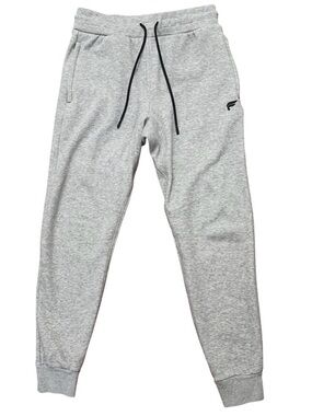 Fabletics The Go-To Jogger Mens Size M Sweatpants Drawstring Tapered Leg Gray